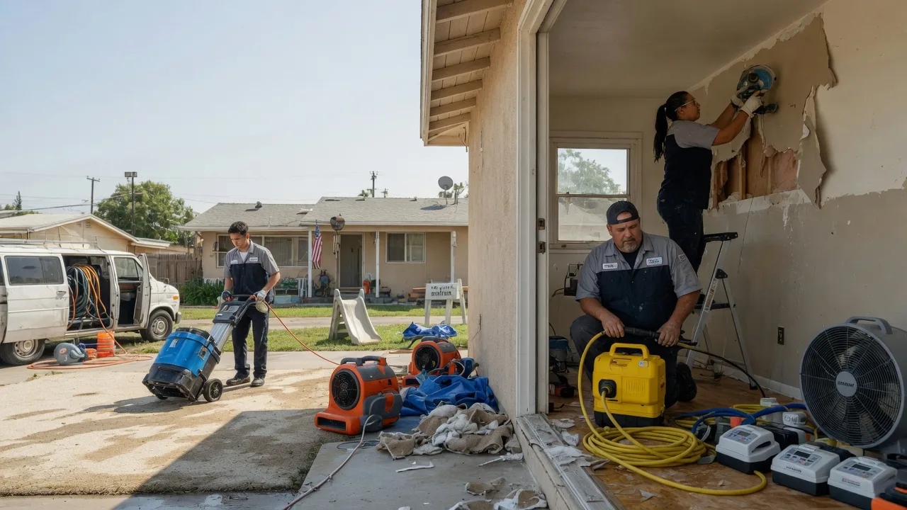 Water Damage Restoration in Blue Jay, CA near me